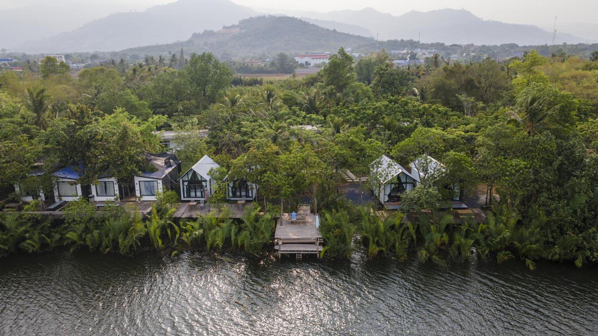 Kampot Riverfront Boutique Экстерьер фото